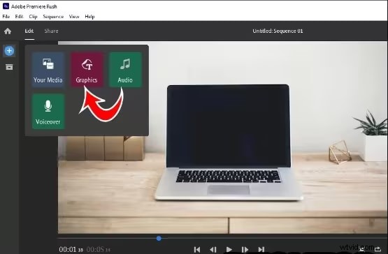 Tekst beheersen in Adobe Premiere Rush:een stapsgewijze handleiding 