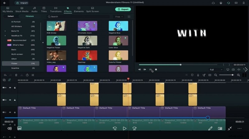 Maak verbluffende glitch-teksteffecten voor video s:een stapsgewijze handleiding 