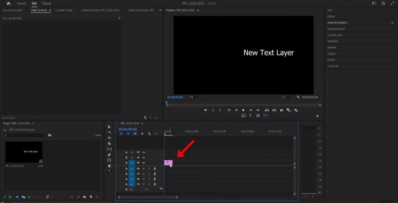 Tekst centreren in Adobe Premiere Pro:5 eenvoudige methoden 