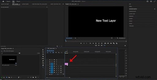 Tekst centreren in Adobe Premiere Pro:5 eenvoudige methoden 