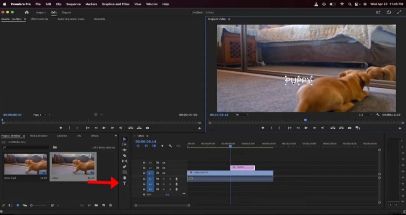 Tekst centreren in Adobe Premiere Pro:5 eenvoudige methoden 
