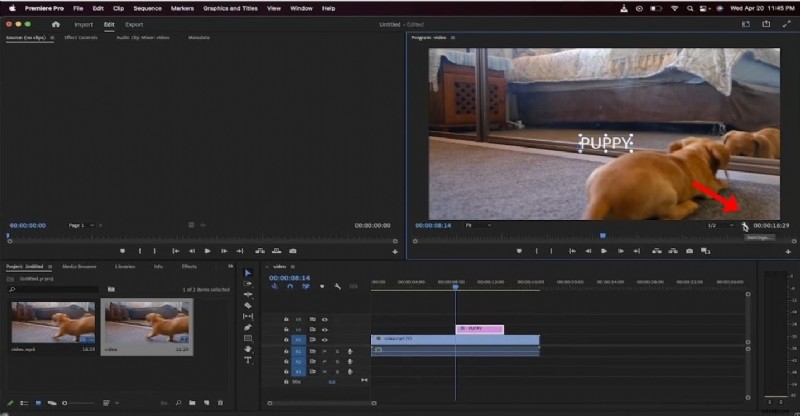 Tekst centreren in Adobe Premiere Pro:5 eenvoudige methoden 