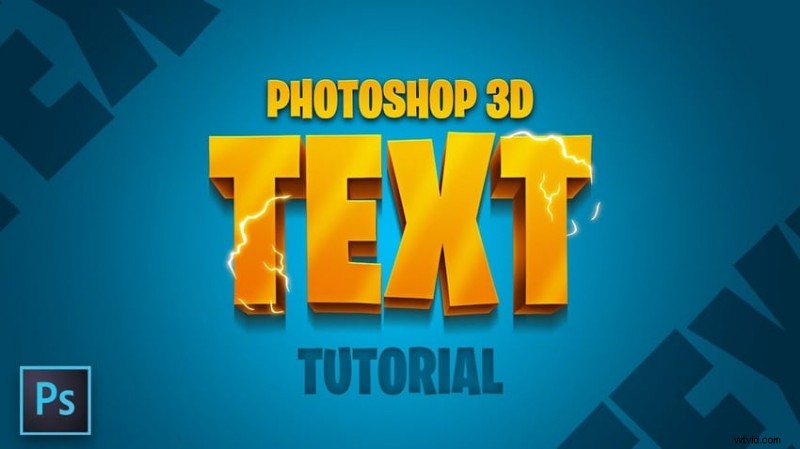 Photoshop 3D-teksttutorial:eenvoudige methoden voor verbeterde beelden [2024] 