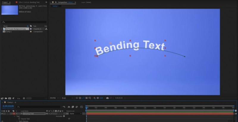 Animeer tekst op een pad in After Effects:een stapsgewijze handleiding 