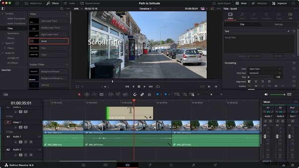 DaVinci Resolve-teksteffecten:een uitgebreide zelfstudie 