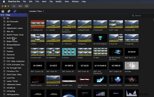 Final Cut Pro:eenvoudig tekst toevoegen en stylen via video (gids 2024) 