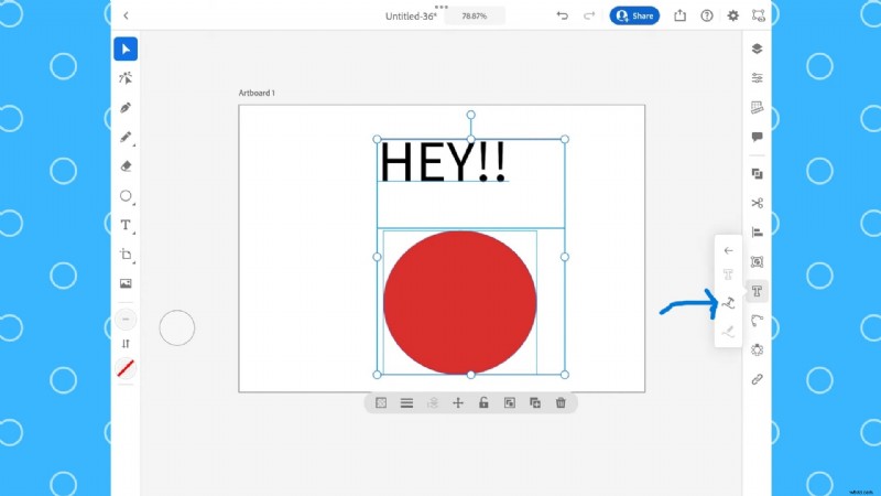 Illustrator op iPad:Mastering Type op pad voor dynamische tekst 