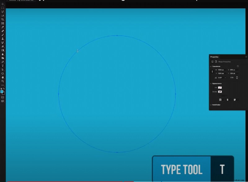 Het Photoshop-gereedschap Type op een pad beheersen:een uitgebreide handleiding 
