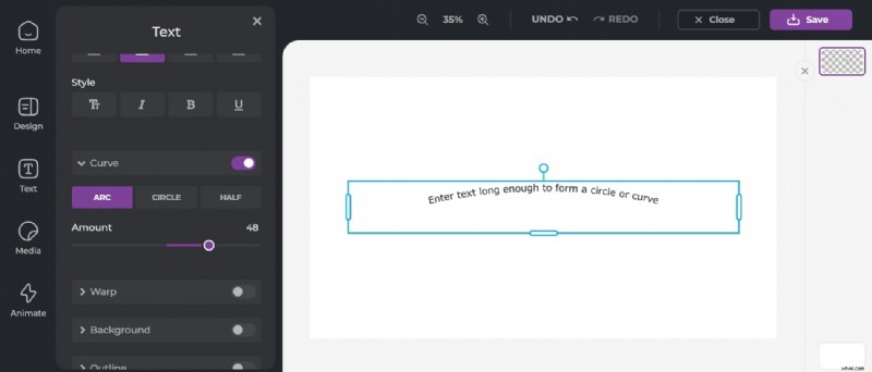 Gratis gebogen tekstgeneratoren:8 online tools voor stijlvolle ontwerpen 