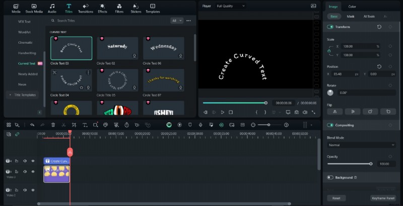 Gebogen tekst toevoegen in Canva:een snelle en eenvoudige handleiding 