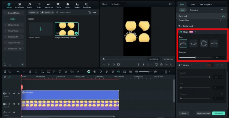 Gebogen tekst toevoegen in Canva:een snelle en eenvoudige handleiding 