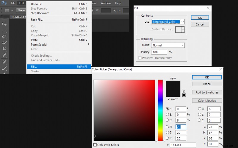 Photoshop Gold-teksteffect:een beginnershandleiding 