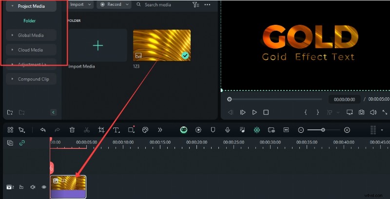 Photoshop Gold-teksteffect:een beginnershandleiding 