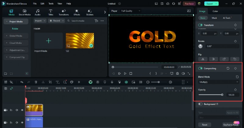 Photoshop Gold-teksteffect:een beginnershandleiding 