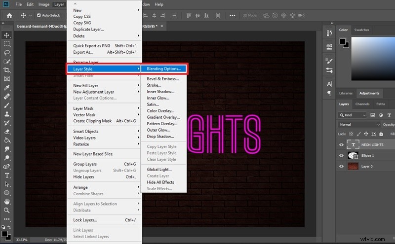 Photoshop Neon Glow:creëer levendige effecten en ontwerptips 