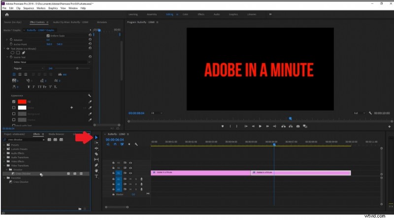 Tekstkleur wijzigen in Adobe Premiere Pro:3 methoden 