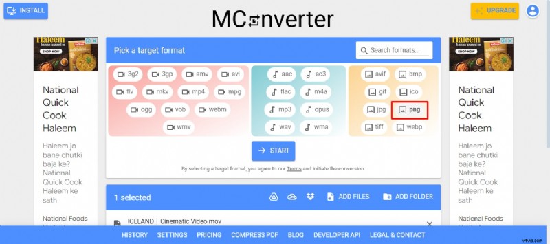 Converteer MOV naar PNG-reeks:eenvoudige methoden en gratis tools 
