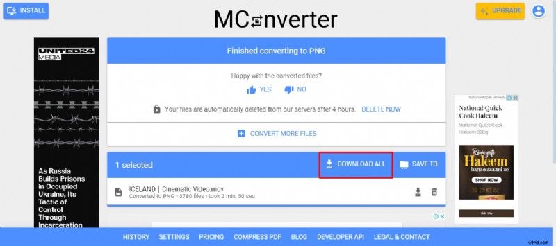 Converteer MOV naar PNG-reeks:eenvoudige methoden en gratis tools 