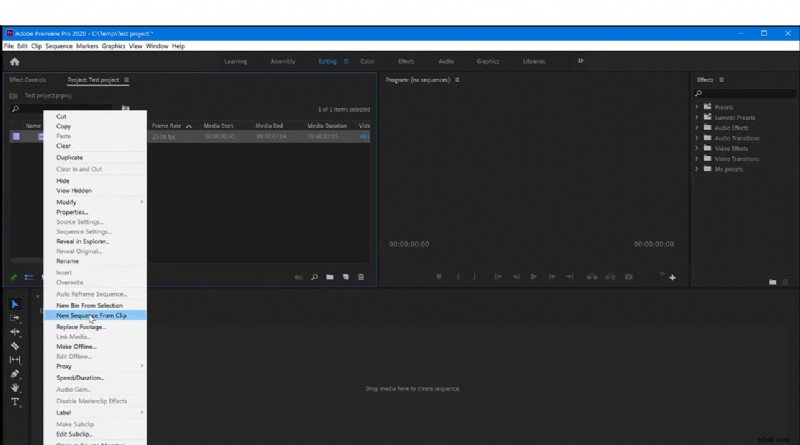 Importeer afbeeldingsreeksen in Premiere Pro 2024:een complete gids 