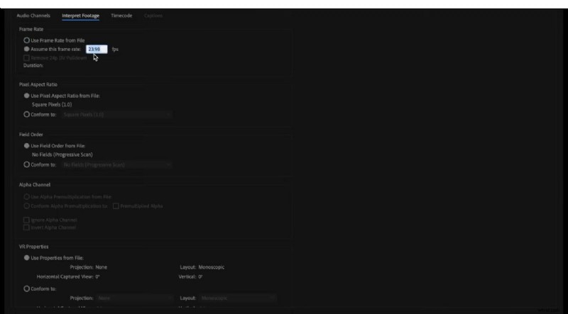 Importeer afbeeldingsreeksen in Premiere Pro 2024:een complete gids 