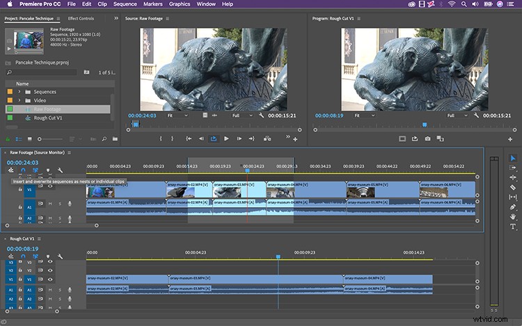 Zvládnutí časových os palačinek v Adobe Premiere Pro:Komplexní výukový program 