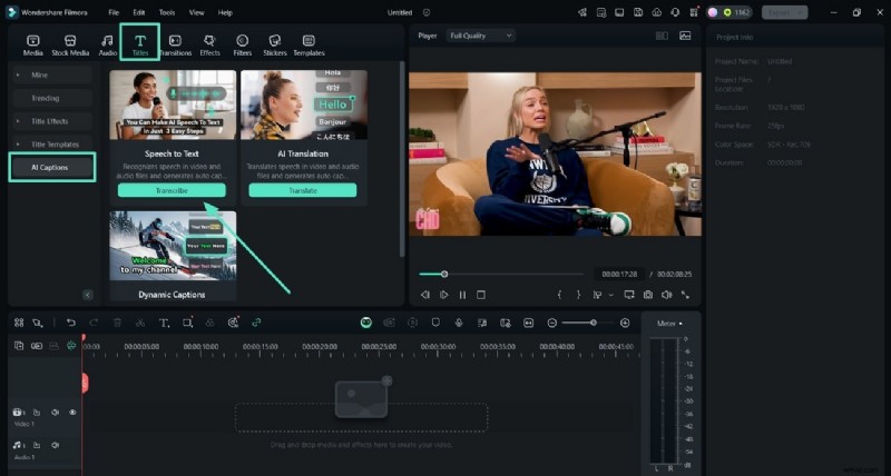 Ondertitels toevoegen in Filmora:4 eenvoudige methoden voor 2026 