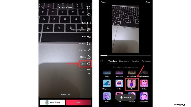 TikTok-stemeffecten:verbeter uw video s met AI en bewerking - Gids voor 2024