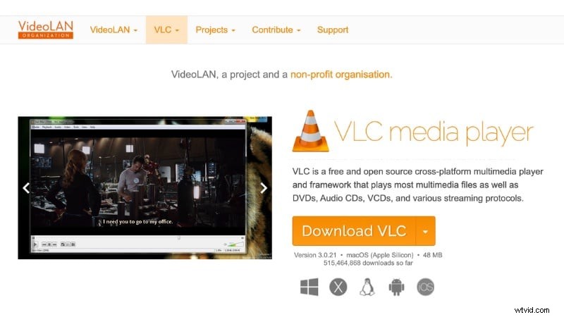 VOB naar MP4 converteren:4 betrouwbare gratis methoden (Filmora, VLC, HandBrake, online) 