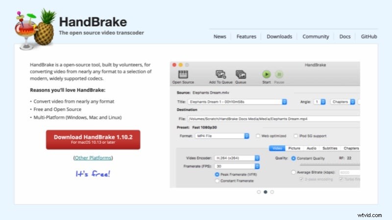 VOB naar MP4 converteren:4 betrouwbare gratis methoden (Filmora, VLC, HandBrake, online) 