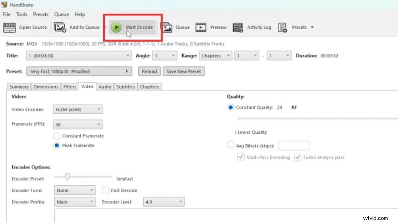 VOB naar MP4 converteren:4 betrouwbare gratis methoden (Filmora, VLC, HandBrake, online) 