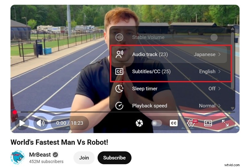 Portée mondiale de YouTube :traduisez l audio et les sous-titres comme MrBeast 