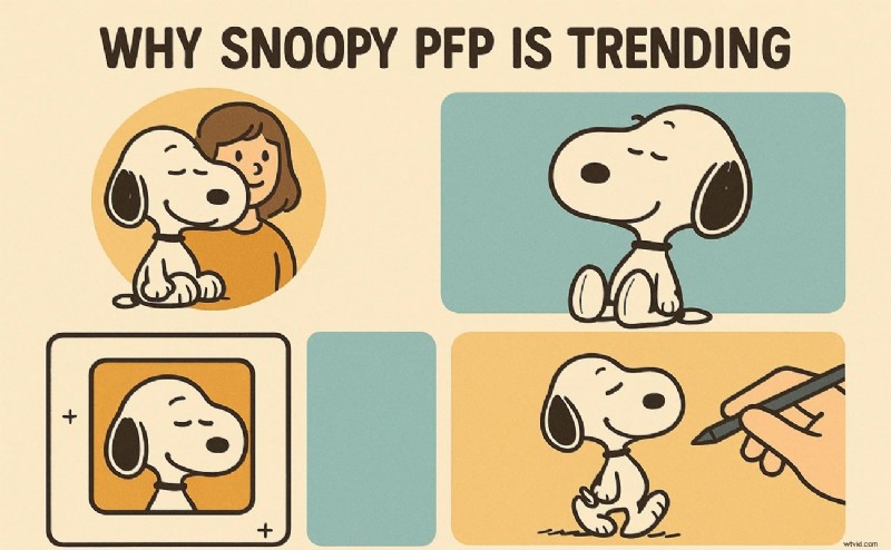 Hoe u een opvallende Snoopy-profielfoto voor sociale media ontwerpt 