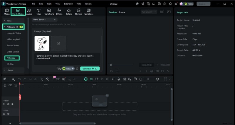 Hoe u een opvallende Snoopy-profielfoto voor sociale media ontwerpt 