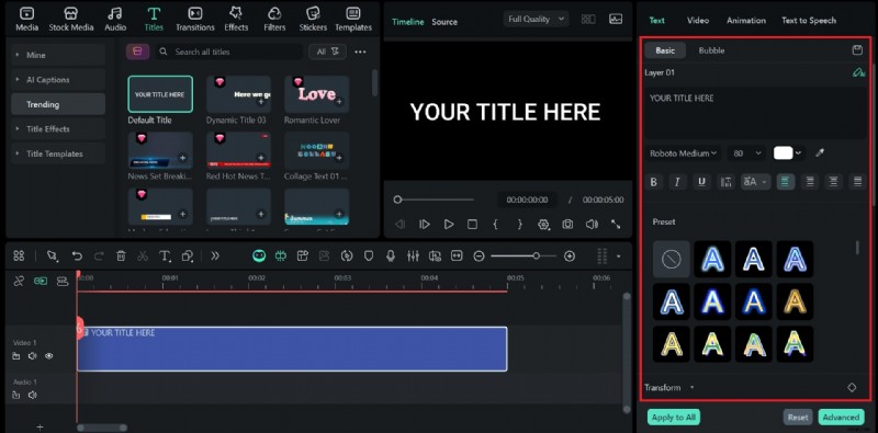 Filmora vs. After Effects:Návody na jednoduché dynamické animace textu 
