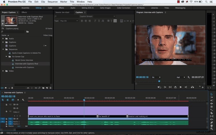 SRT-bestanden exporteren vanuit Premiere Pro en Filmora:een stapsgewijze handleiding 