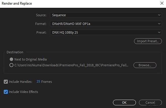 Premiere Pro Render and Replace:Odstraňování problémů se zpožděním a zlepšování výkonu 