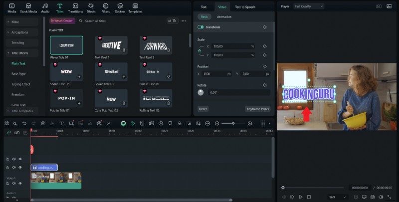 Filmora-tutorial:eenvoudige tekstfade-effecten voor professionele video s 