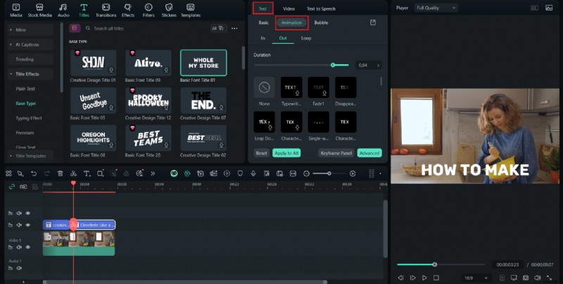 Filmora-tutorial:eenvoudige tekstfade-effecten voor professionele video s 