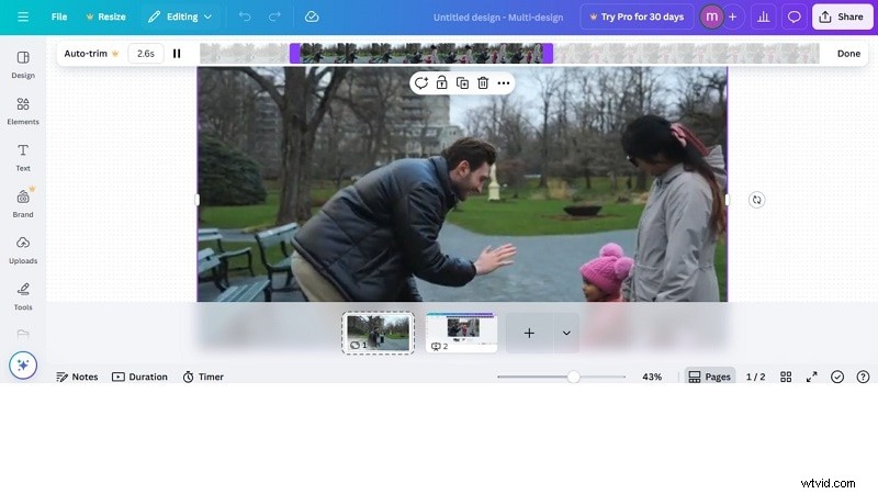 Canva-videobewerking onder de knie krijgen:een beginnershandleiding voor trimmen en meer 