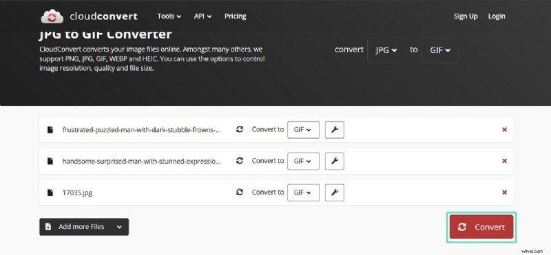 Converteer JPG naar GIF:Gemakkelijke en gratis online converter [2024] 