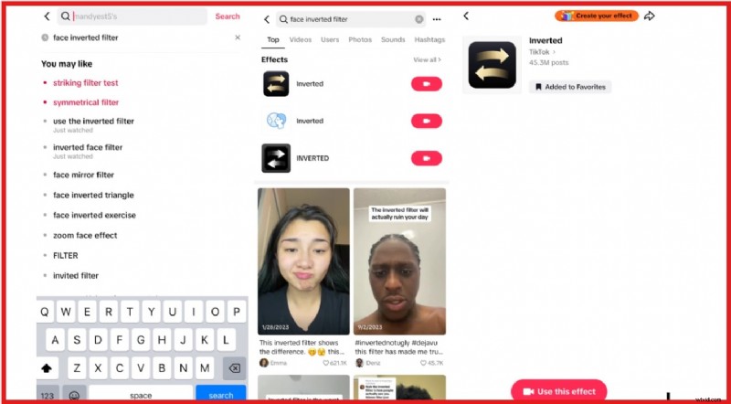 Nejlepší aplikace pro filtrování obráceného obličeje:symetrie, selfie a úpravy fotografií 