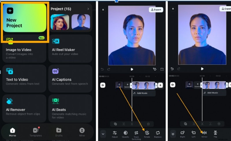 Nejlepší aplikace pro filtrování obráceného obličeje:symetrie, selfie a úpravy fotografií 