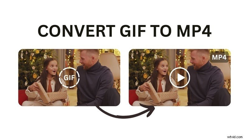 Beste GIF naar MP4-converters:converteer GIF s naar video s van hoge kwaliteit 