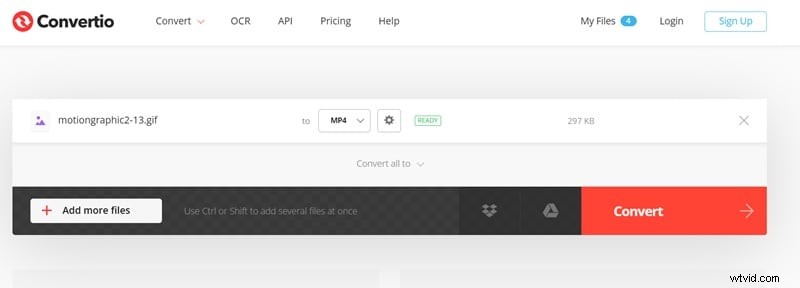 Beste GIF naar MP4-converters:converteer GIF s naar video s van hoge kwaliteit 
