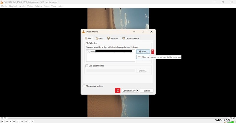 VLC Player:Otočte a překlopte videa (s průvodcem exportem) 