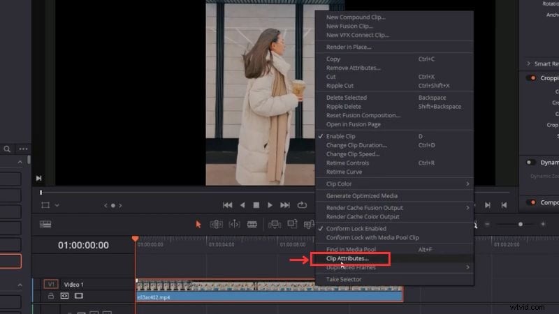 Snelle videorotatie in DaVinci Resolve:een beginnershandleiding 