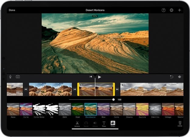 iMovie-filters:verbeter uw video s met ingebouwde effecten 