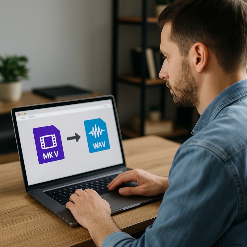 Převod MKV do WAV:Top 5 bezplatných a offline nástrojů pro vysoce kvalitní extrakci zvuku 