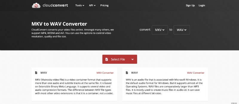 Převod MKV do WAV:Top 5 bezplatných a offline nástrojů pro vysoce kvalitní extrakci zvuku 