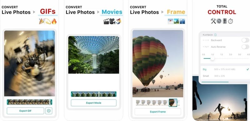 Converteer Live Photos naar GIF s:geavanceerde methoden en tips 